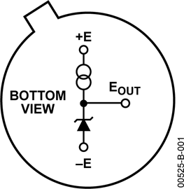 AD580SH/883B的内部电路图解